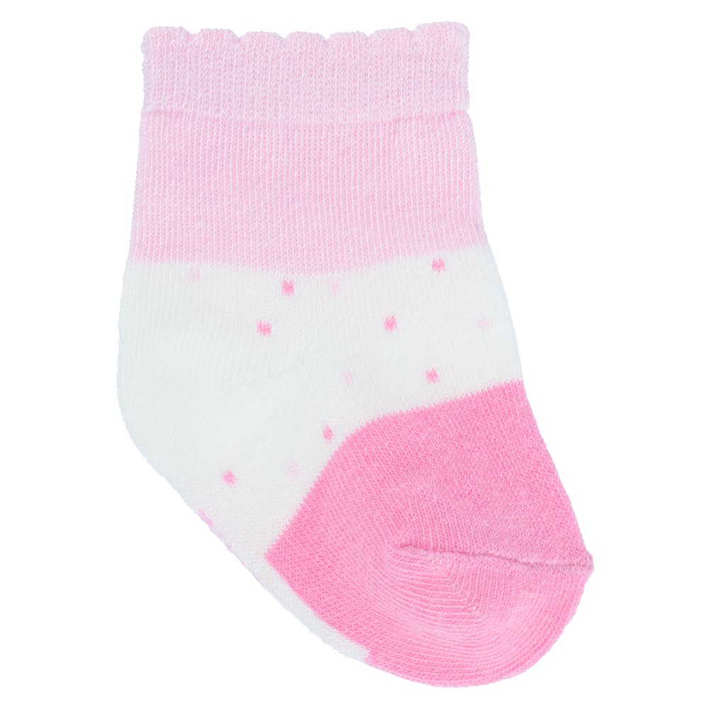 Kit Meia Colorida C/3 Pares Tag 00-15 Feminino Pimpolho Pack Com 06 Kits