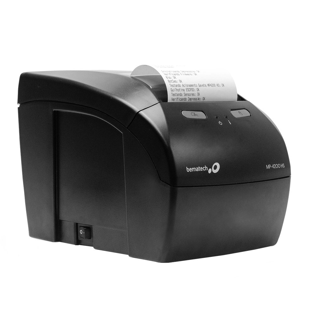 Impressora Térmica Elgin Bematech MP4200 - Não Fiscal, USB, Serial, Ethernet, Com Guilhotina