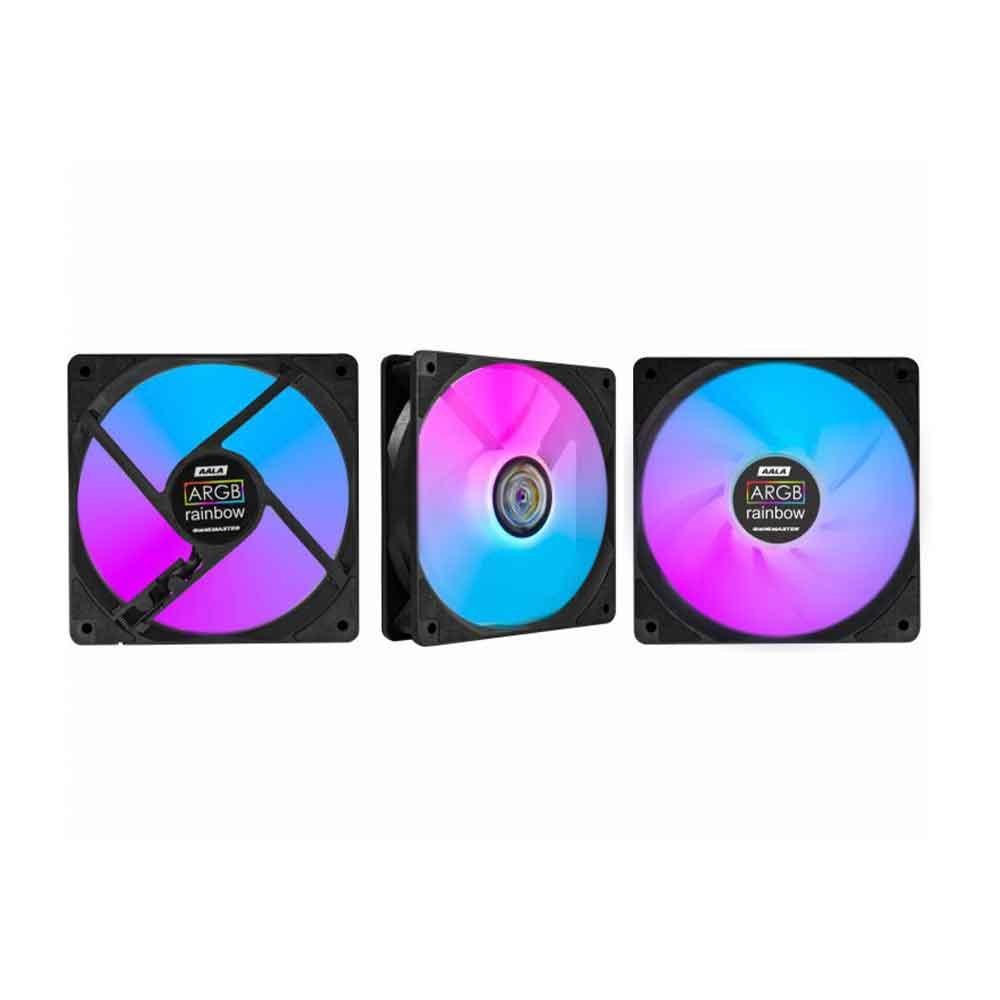 Kit Fan Cooler K-mex Argb - Aala 120x120+controle Remoto
