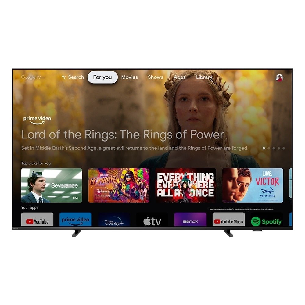 Smart TV DLED 75" Philips - The Xtra TV 4K Ambilight 75PML9118/78 - 4K UHD com Wi-Fi, com 2 USB, 4 HDMI, 120Hz