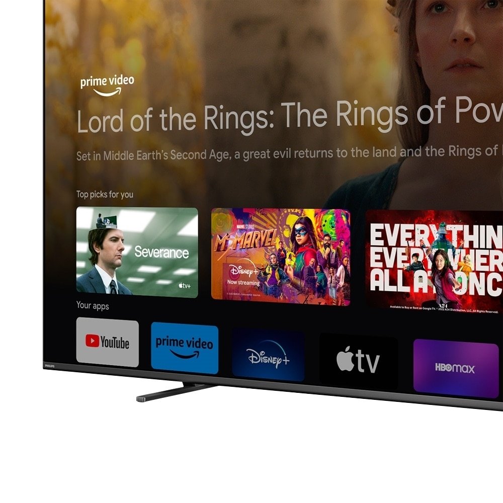 Smart TV DLED 75" Philips - The Xtra TV 4K Ambilight 75PML9118/78 - 4K UHD com Wi-Fi, com 2 USB, 4 HDMI, 120Hz