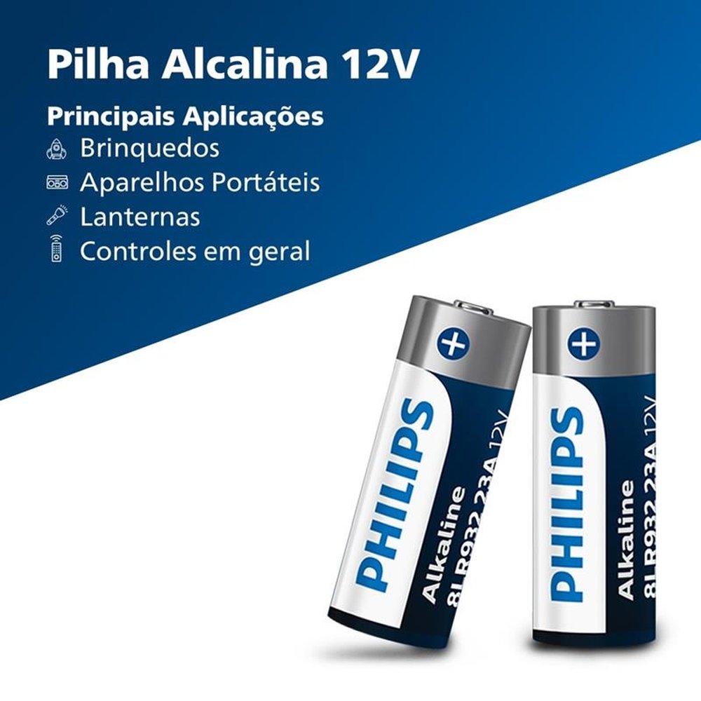Bateria Philips Alcalina 8LR932/59 12V