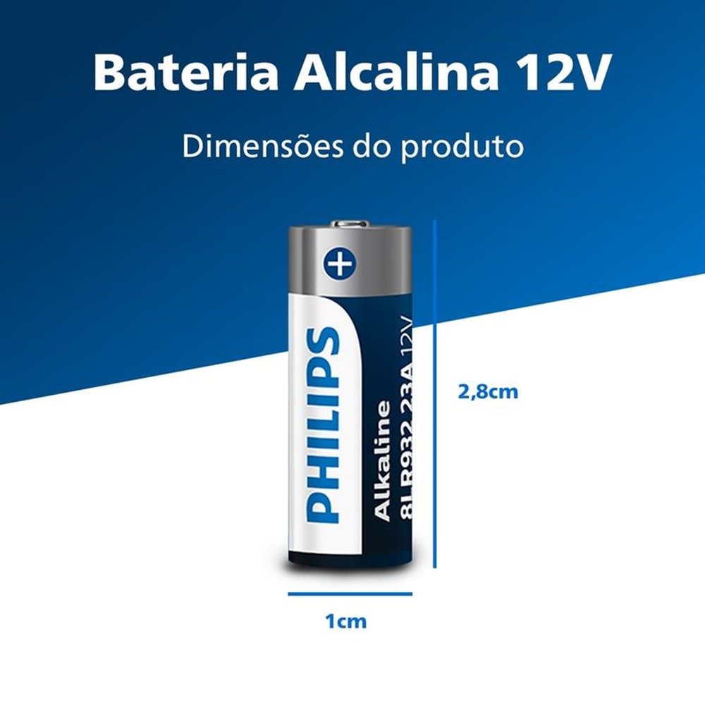 Bateria Philips Alcalina 8LR932/59 12V