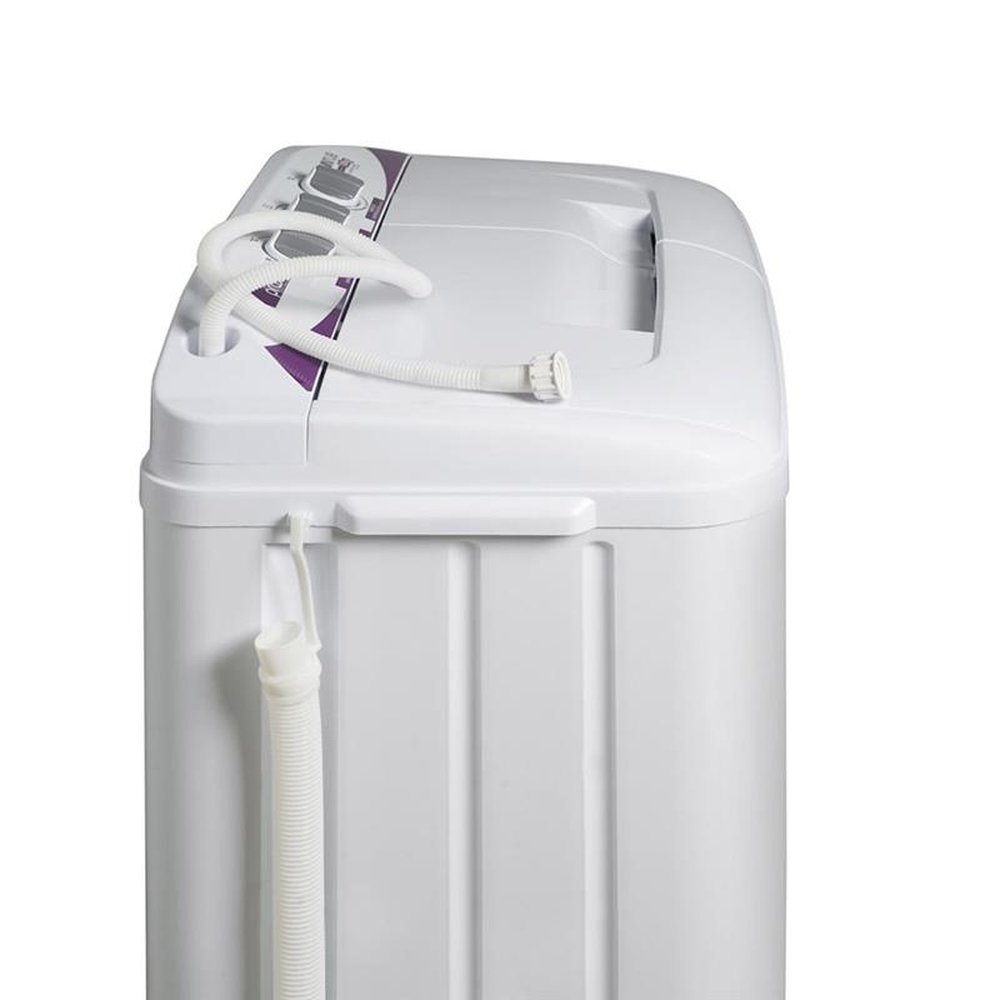 Lavadora e Centrifuga Praxis 10kg 2 em 1 Branca Twin Tub - 127 Volts