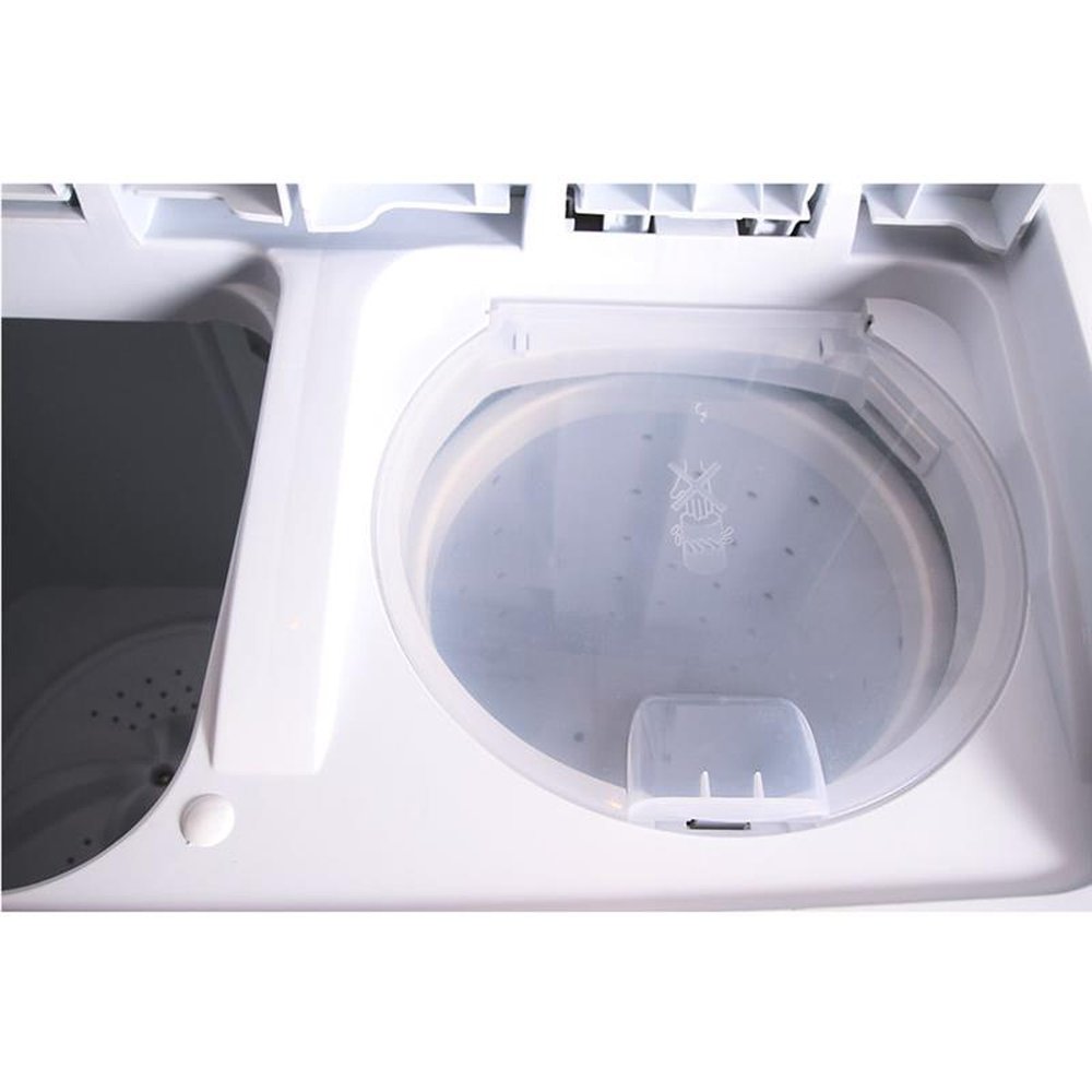 Lavadora e Centrifuga Praxis 10kg 2 em 1 Branca Twin Tub - 127 Volts