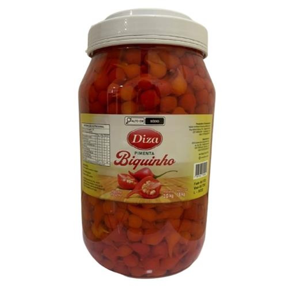 Pimenta Biquinho 1,800kg - Caixa com 2 Unidades