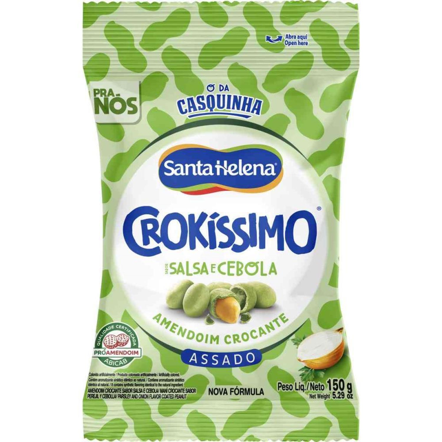 Amendoim Crokissimo Salsa E Cebola 150G