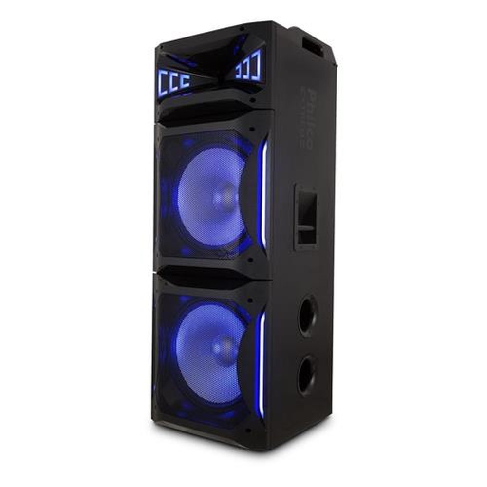 Caixa Acústica Philco Flash Lights Preta PCX30000 ¿ Bivolt