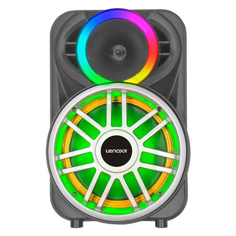 Caixa de Som Lenoxx Amplificada Preta LCA8 ¿ Bivolt