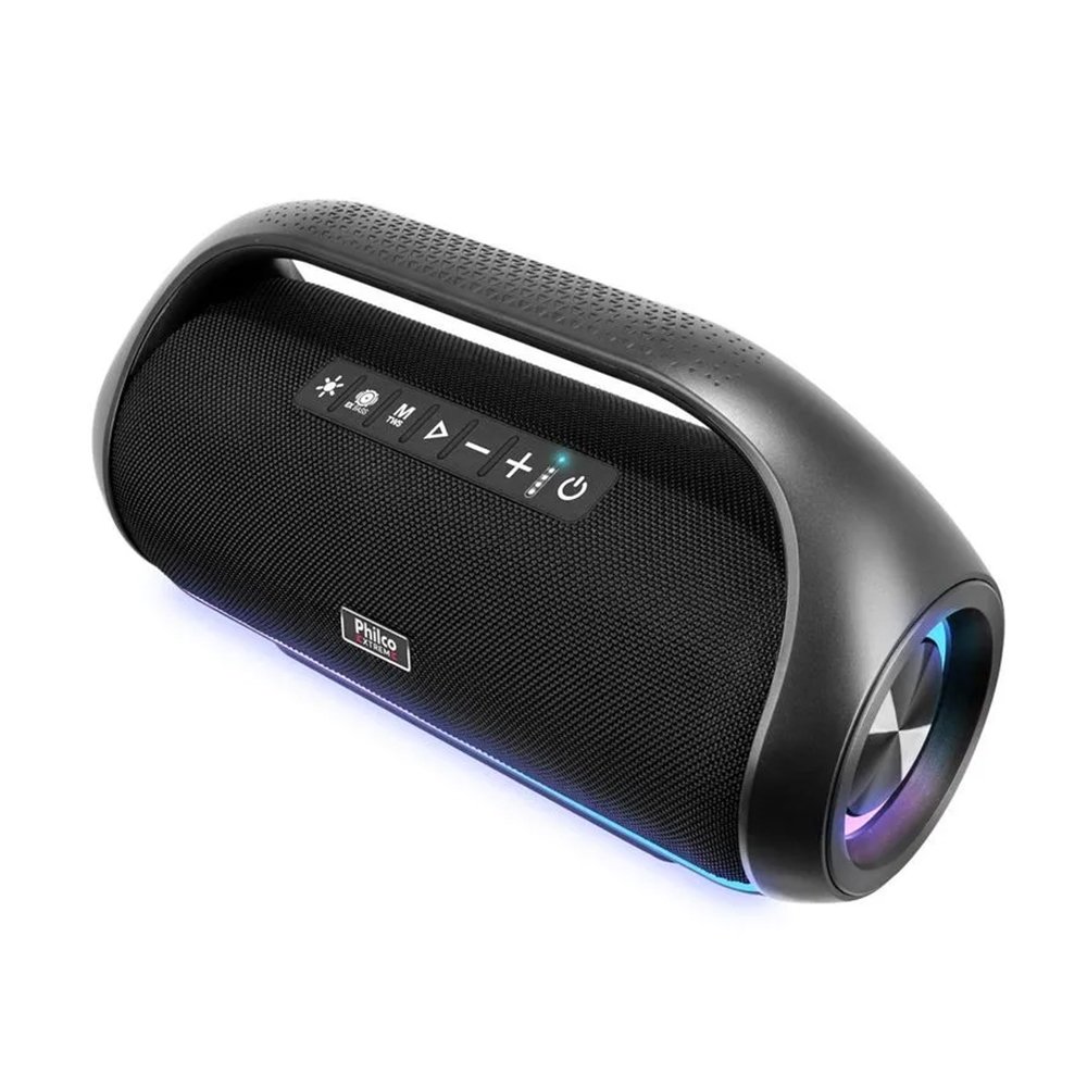 Caixa De Som Philco Speaker Extreme PBS220BT - Bluetooth, USB, Bateria, Preto, 220W