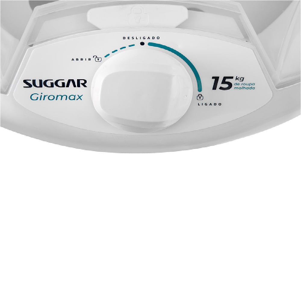 Centrífuga Suggar 15 Kg Branca CT1502BR ¿ 220Volts