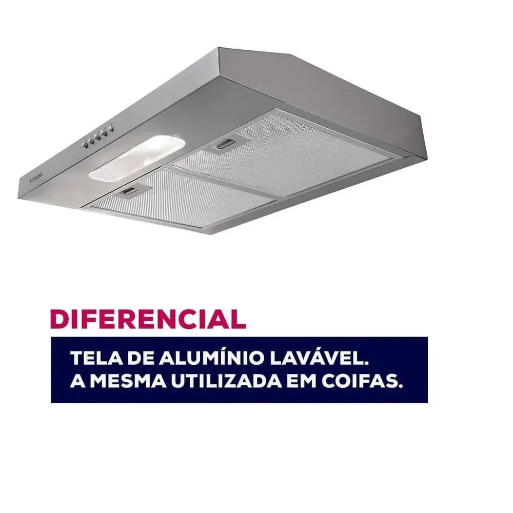 Depurador de Ar Suggar Slim 60cm Prata DPS162PR ¿ 220 Volts