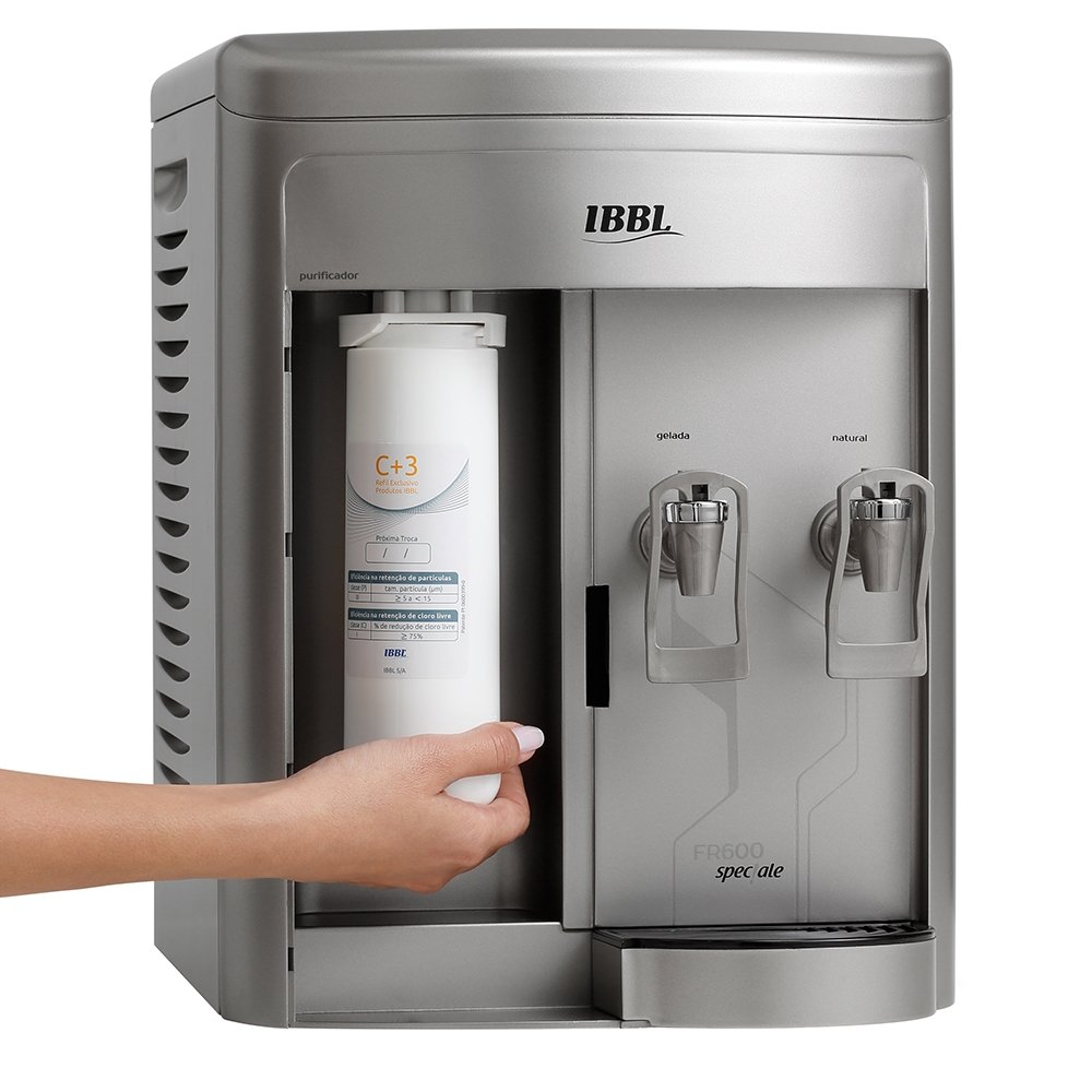 Ibbl Ac Purificador de Água IBBL Speciale FR600 com Compressor 220V Prata ...