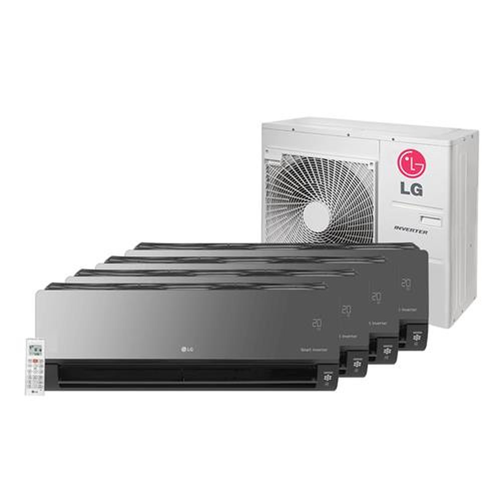 Ar Condicionado Multi Split Inverter LG Artcool 2x12.000 e 2x24.000 BTU/h Quente e Frio Monofásico A5UW48GFA1.AWGZBRZ ¿ 220 Volts