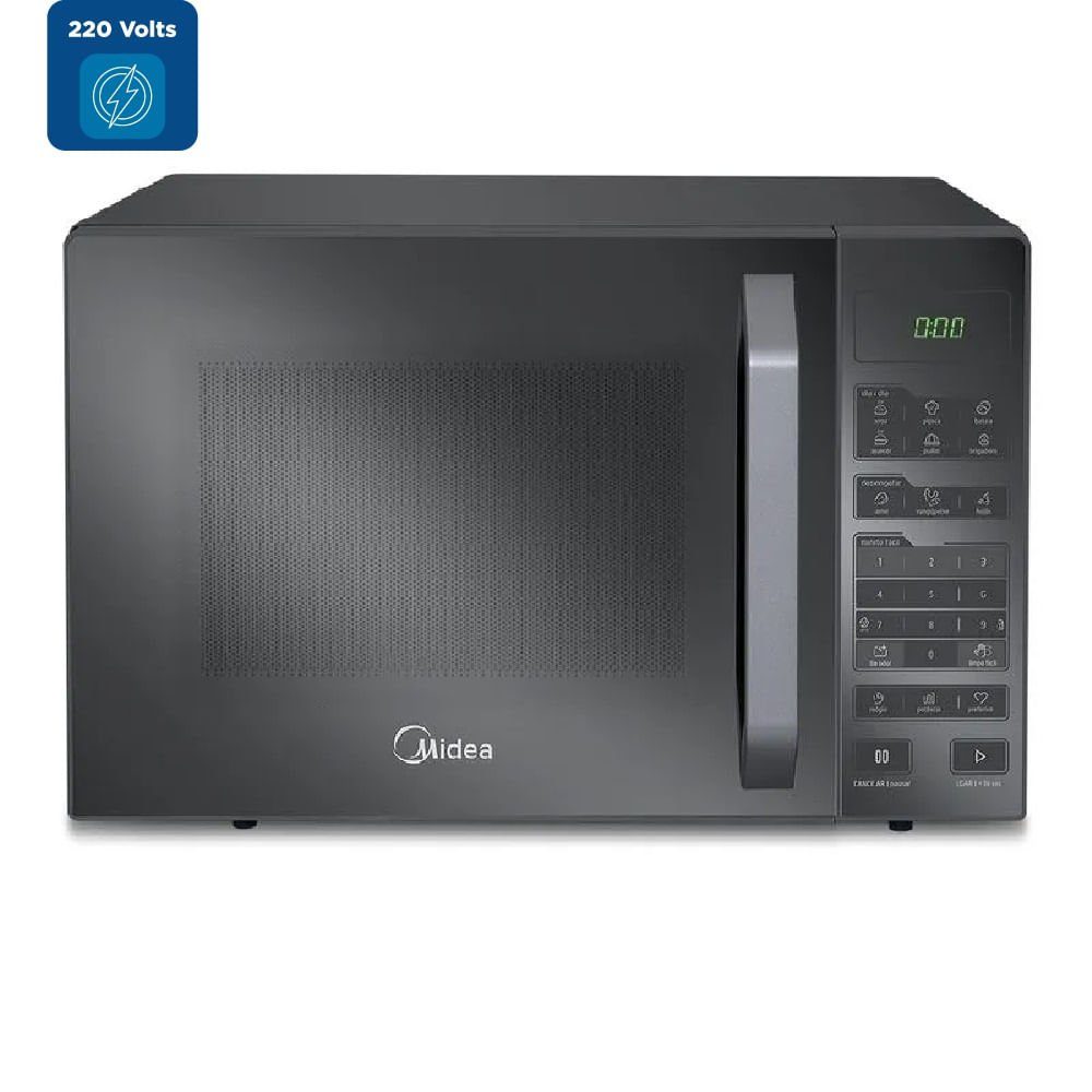 Micro-ondas Midea 27 Litros Prata Espelhado MXSA27S2 ¿ 220 Volts