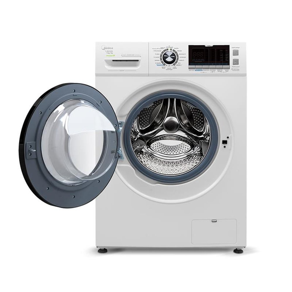 Lava e Seca Midea 11Kg Storm Wash Inverter Tambor 4D Branco LSE11B1 ¿ 127 Volts