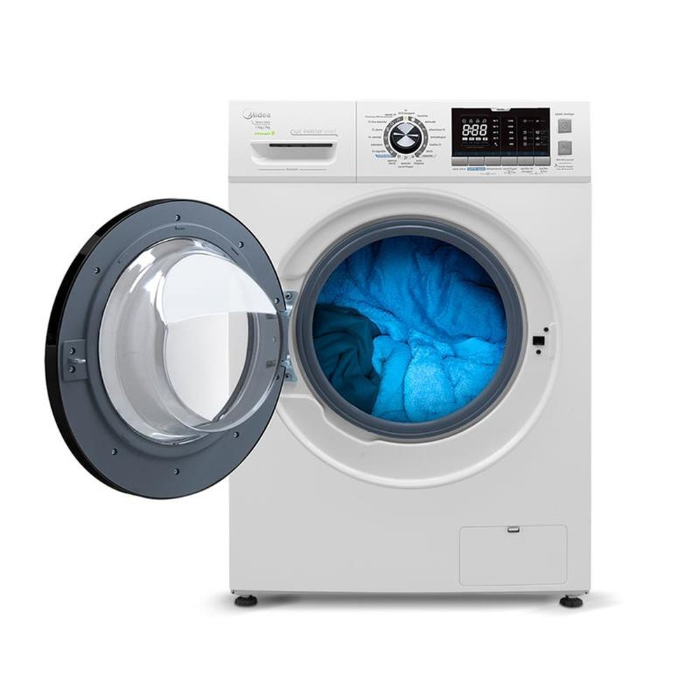 Lava e Seca Midea 11Kg Storm Wash Inverter Tambor 4D Branco LSE11B1 ¿ 127 Volts