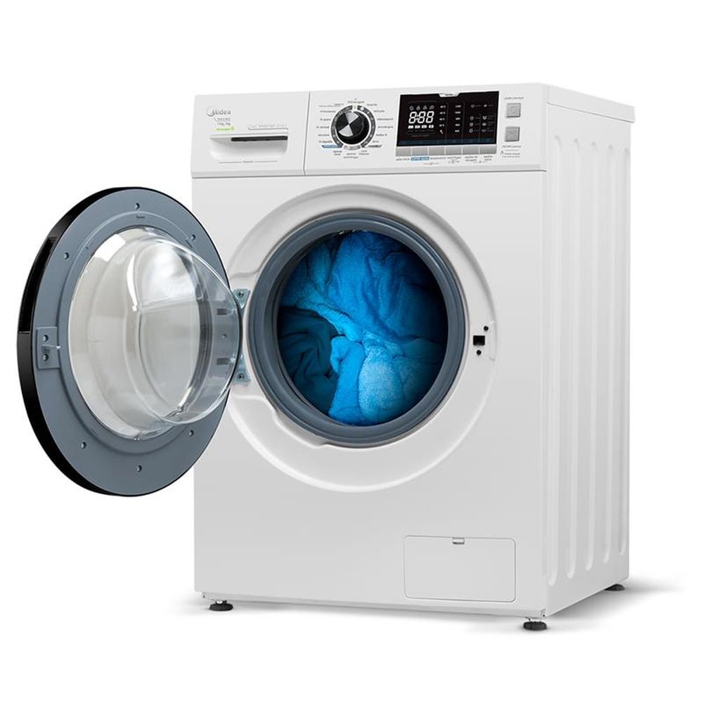 Lava e Seca Midea 11Kg Storm Wash Inverter Tambor 4D Branco LSE11B1 ¿ 127 Volts