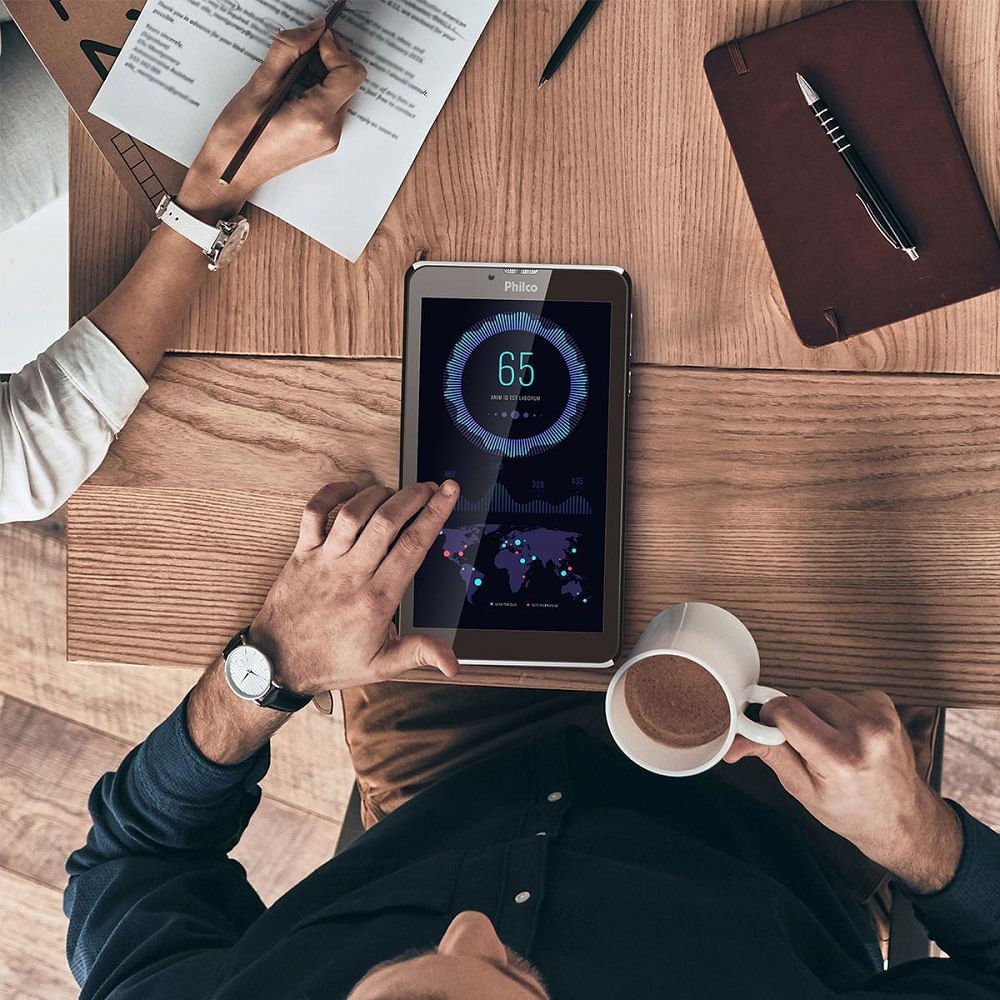 Tablet Philco 7" 3G Cinza PTB7SSG - Bivolt
