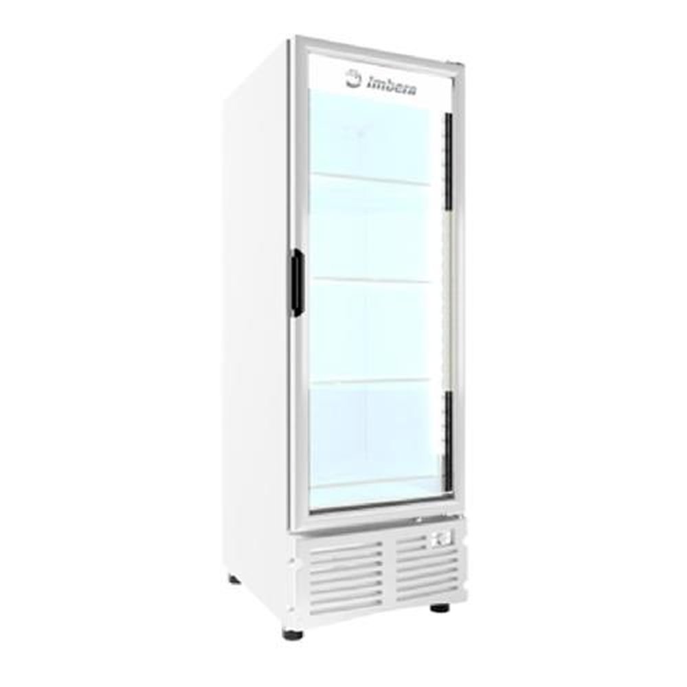 Freezer Vertical Imbera 560 Litros Tripla Ação Porta de Vidro Branco EVZ21 ¿ 127 Volts