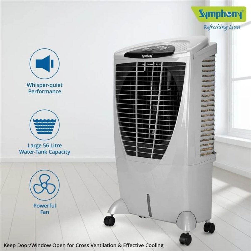 Climatizador de Ar Symphony 80 Litros Whinter 80XL Cinza - 127 Volts