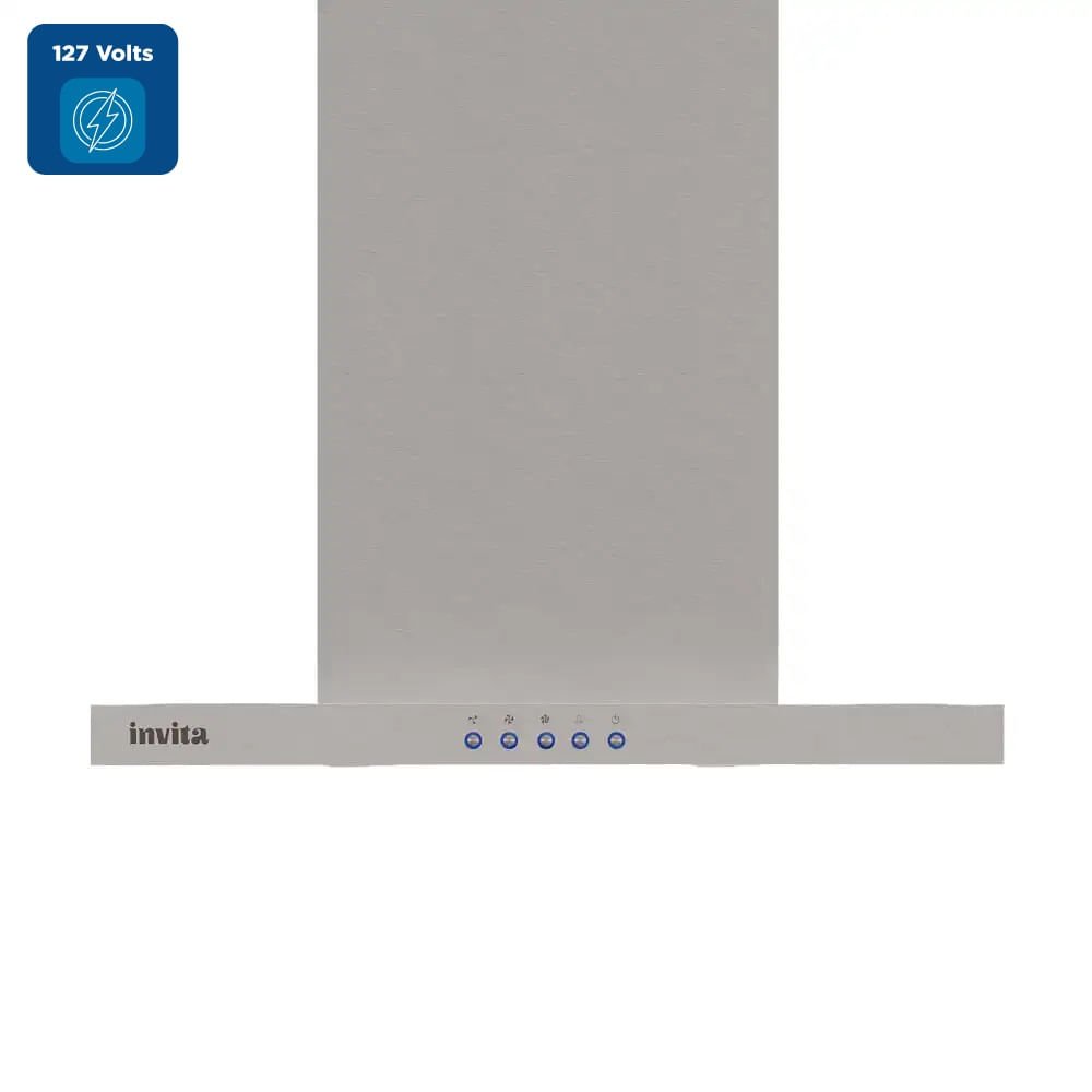 Coifa de Parede Invita 60cm Inox - 127 Volts