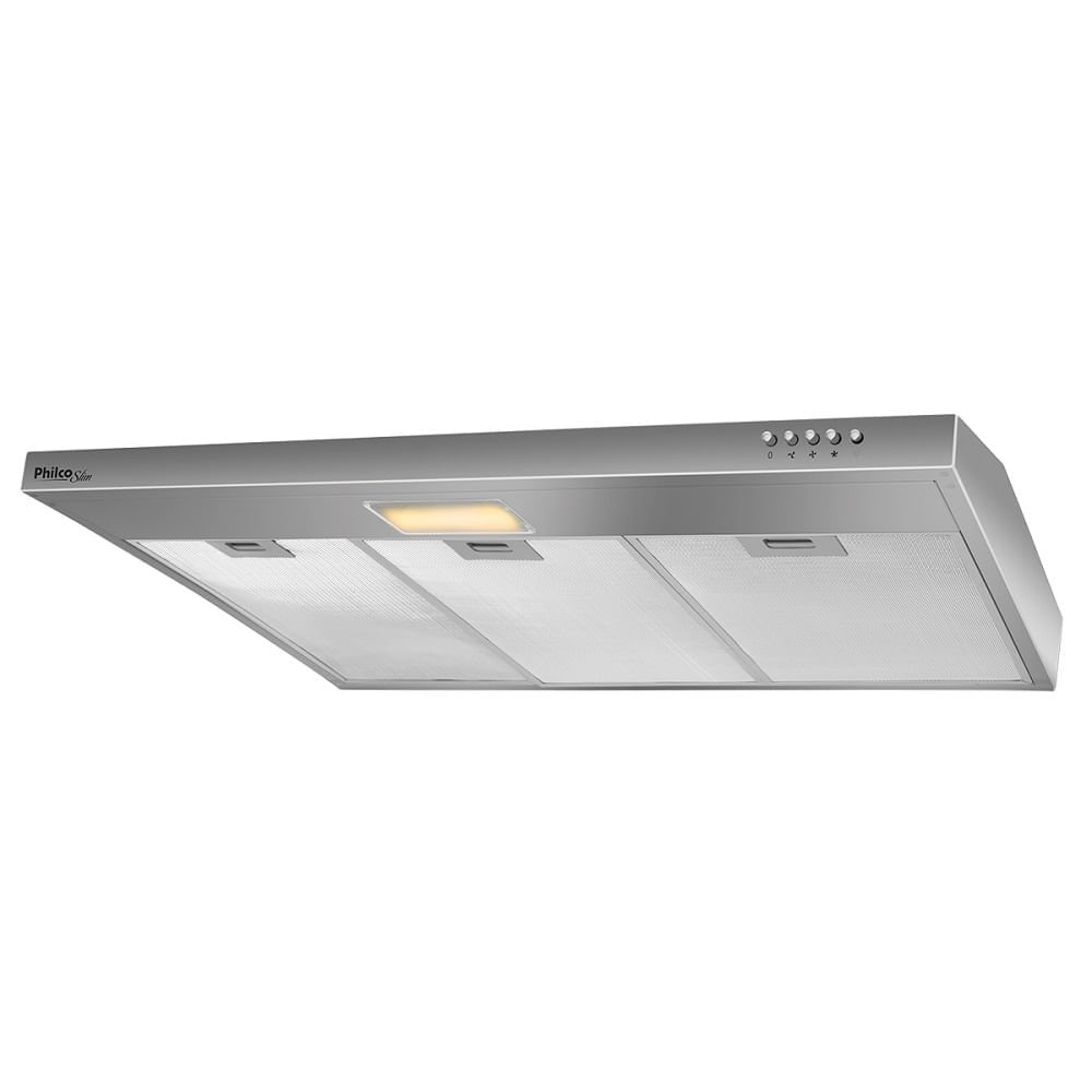 Depurador e Exaustor Philco Slim 3 Velocidades 90CM Inox PDR90I ¿ 127 Volts
