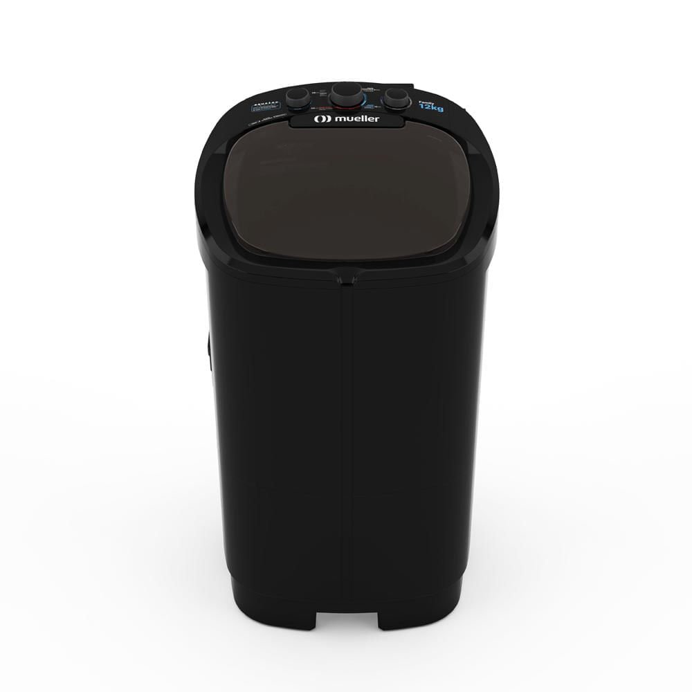 Lavadora De Roupas Mueller 12kg Family Aquatec Preta ¿ 220 Volts