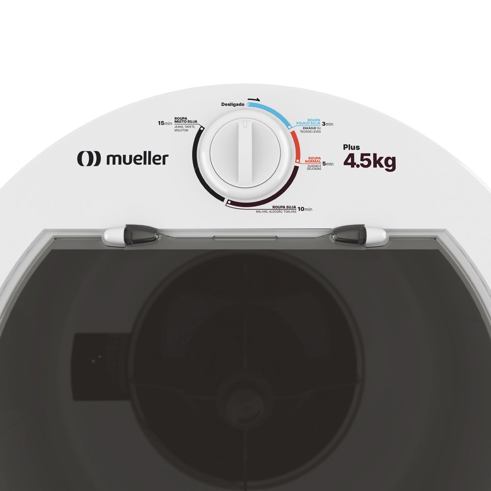 Tanquinho Mueller 4,5kg Plus Branca - 127V