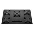 Fogão Cooktop 5 Bocas Dako Supreme Preto Bivolt