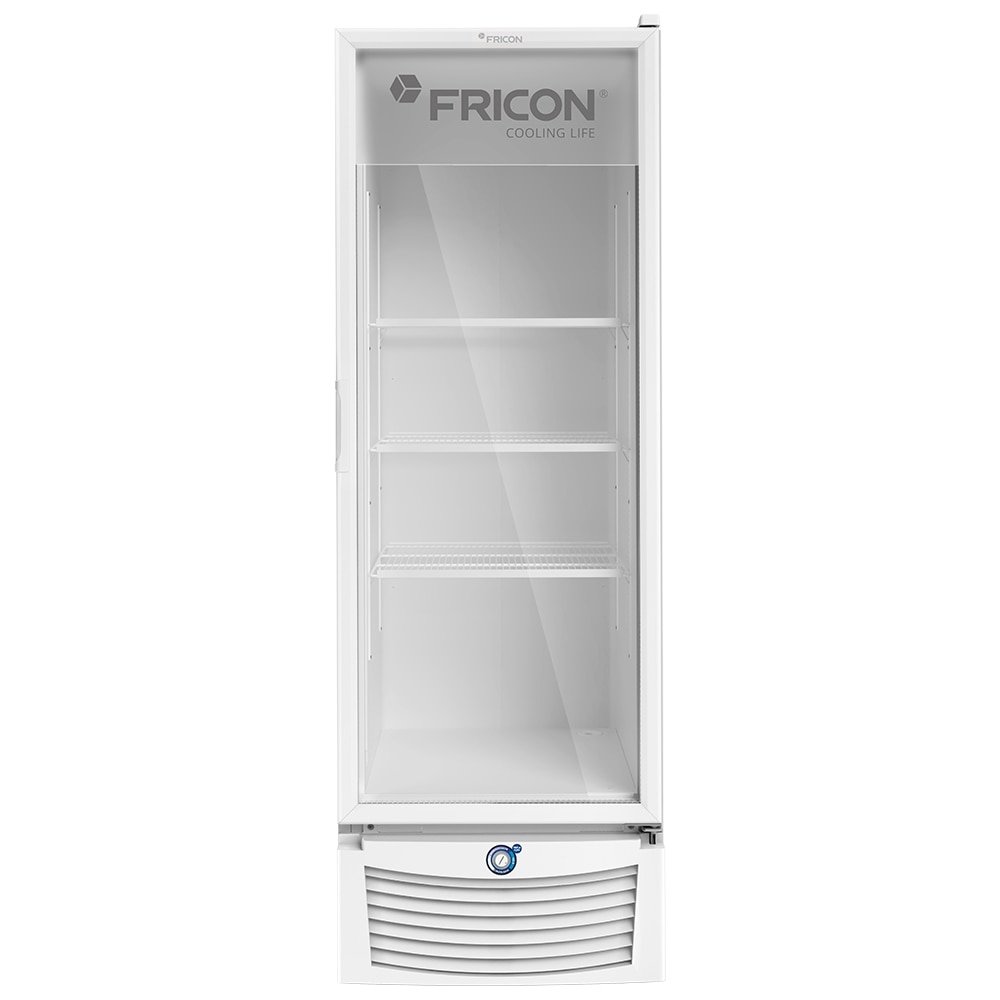 Freezer Vertical Fricon 569 Litros VCET569 - Tripla Ação, Porta de Vidro, Branco, 110V