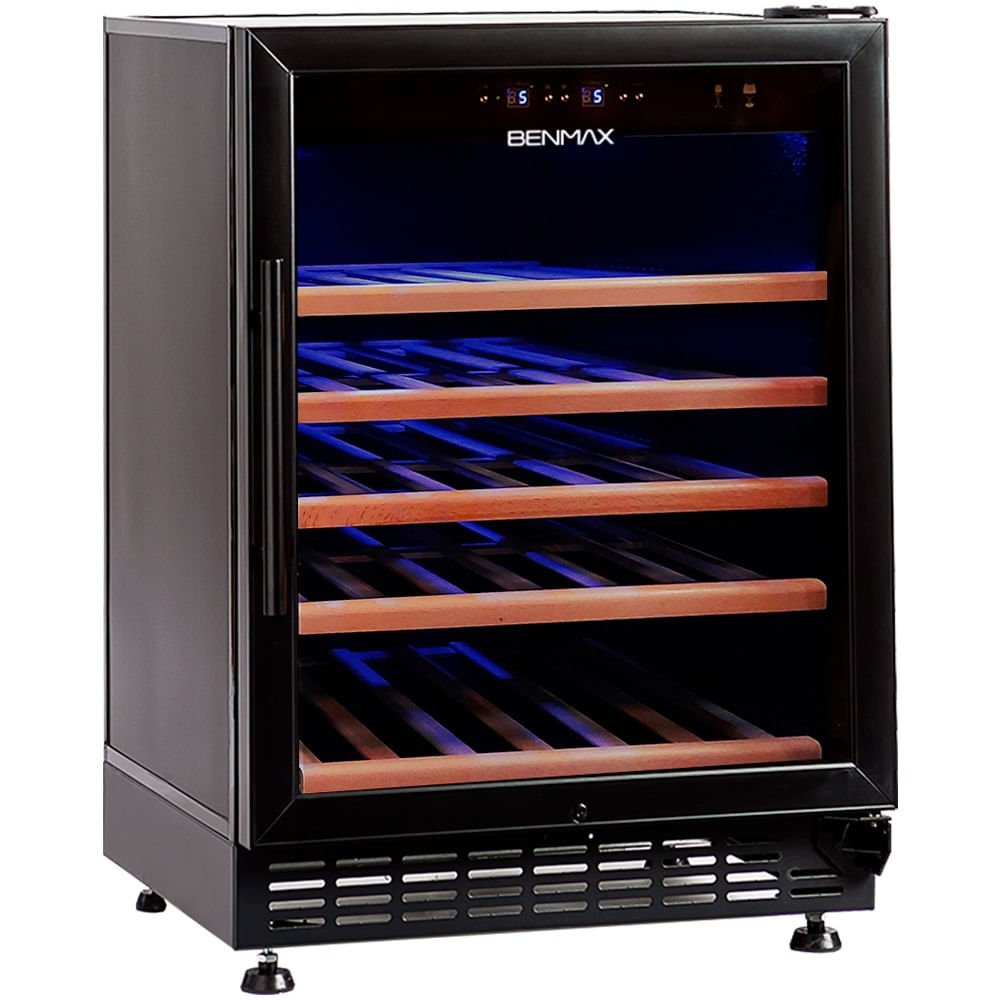 Adega Benmax 40 Garrafas Compressor Preta BAC40 ¿ 127 Volts