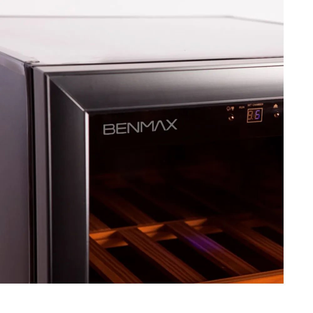 Adega Benmax 40 Garrafas Compressor Preta BAC40 ¿ 127 Volts