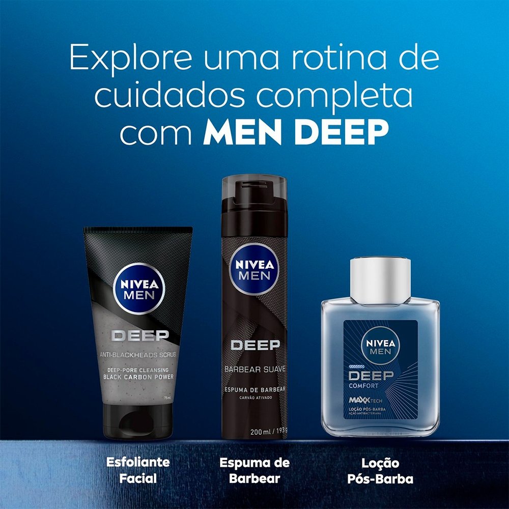 Desodorante Nivea Aerossol Masculino Deep Original 150ml