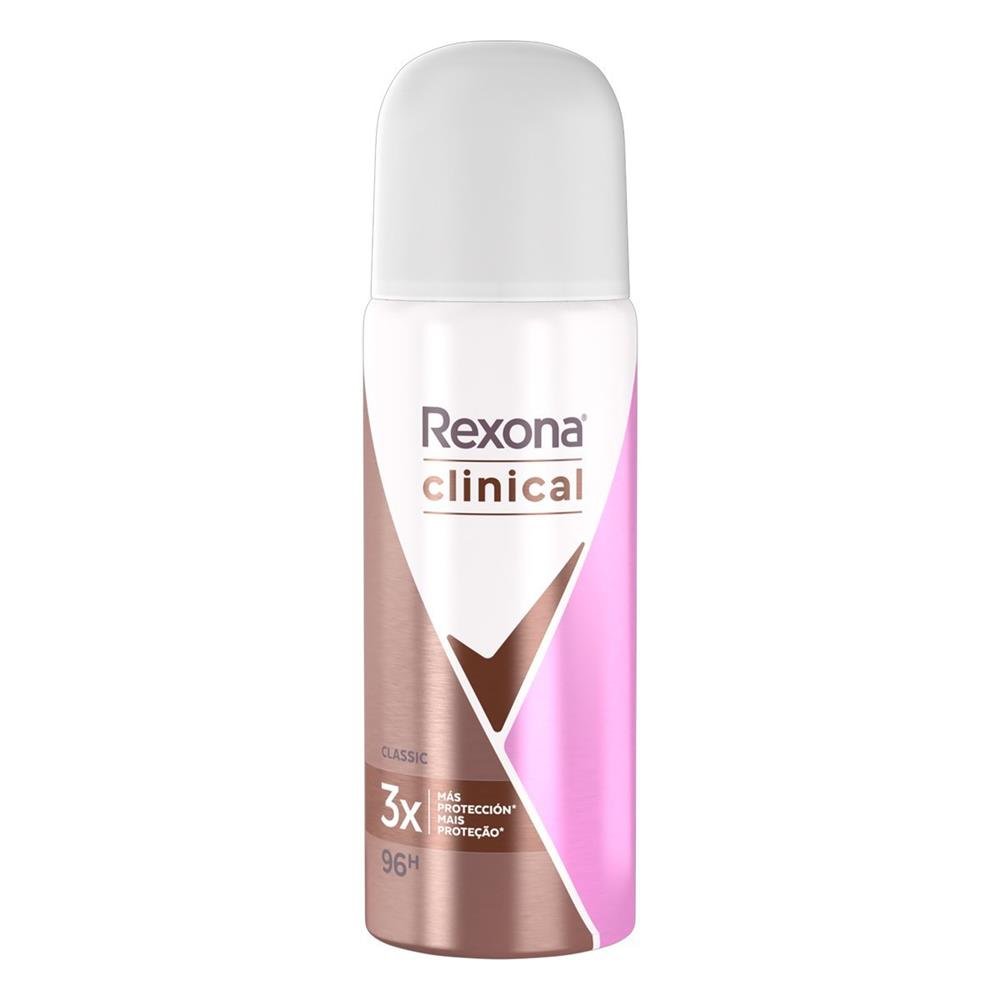 Desodorante Rexona Aerosol Clinical Mini Feminino Classic 55ml