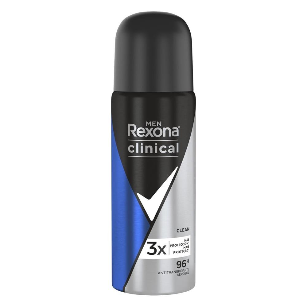 Desodorante Rexona Aerosol Clinical Mini Men Clean 55ml