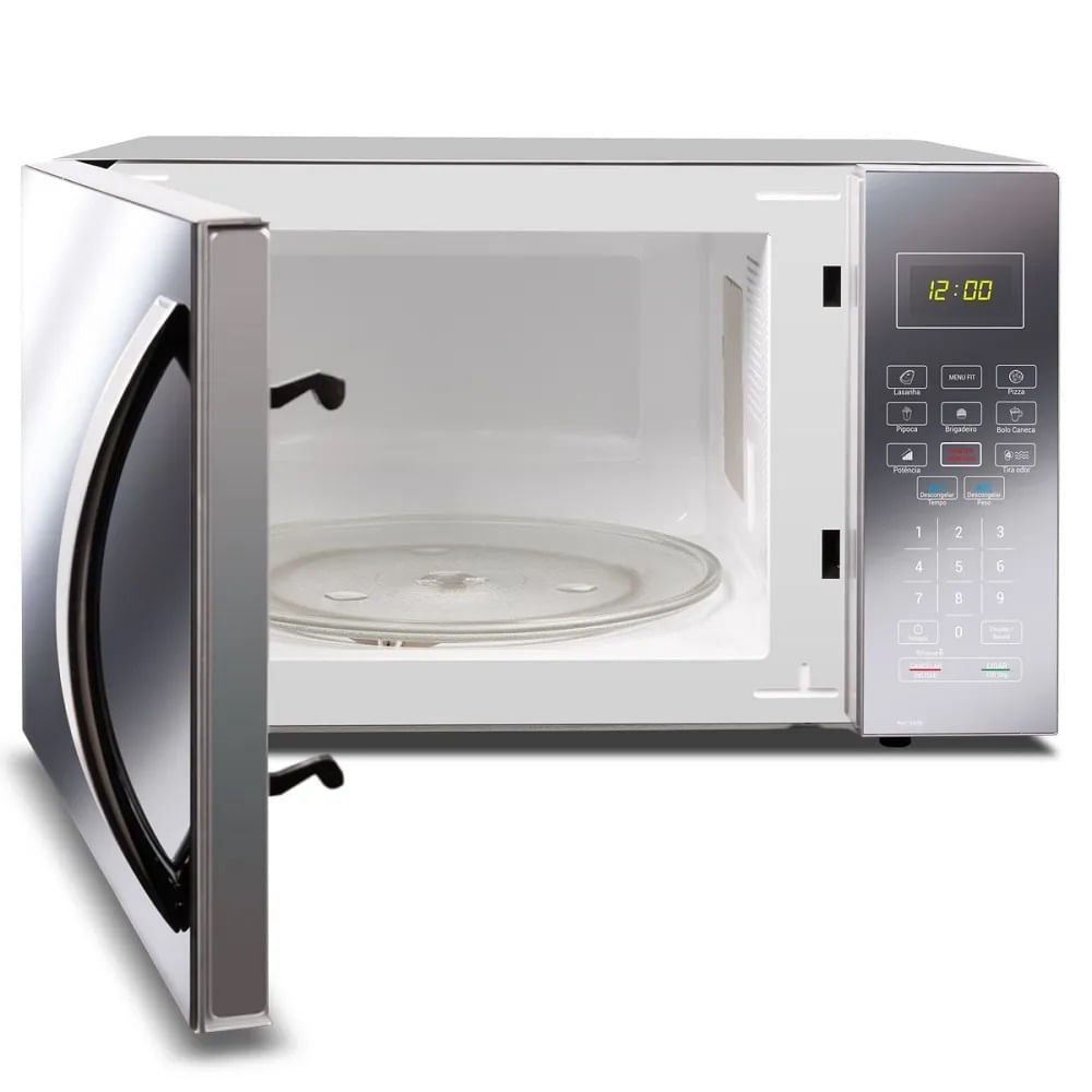 Micro-ondas Philco 34 Litros Espelhado Branco PMO34EB ¿ 220 Volts