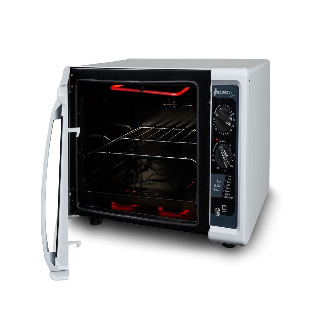 Forno Elétrico Fischer 44 Litros Hot Grill Line Branco - 220 Volts