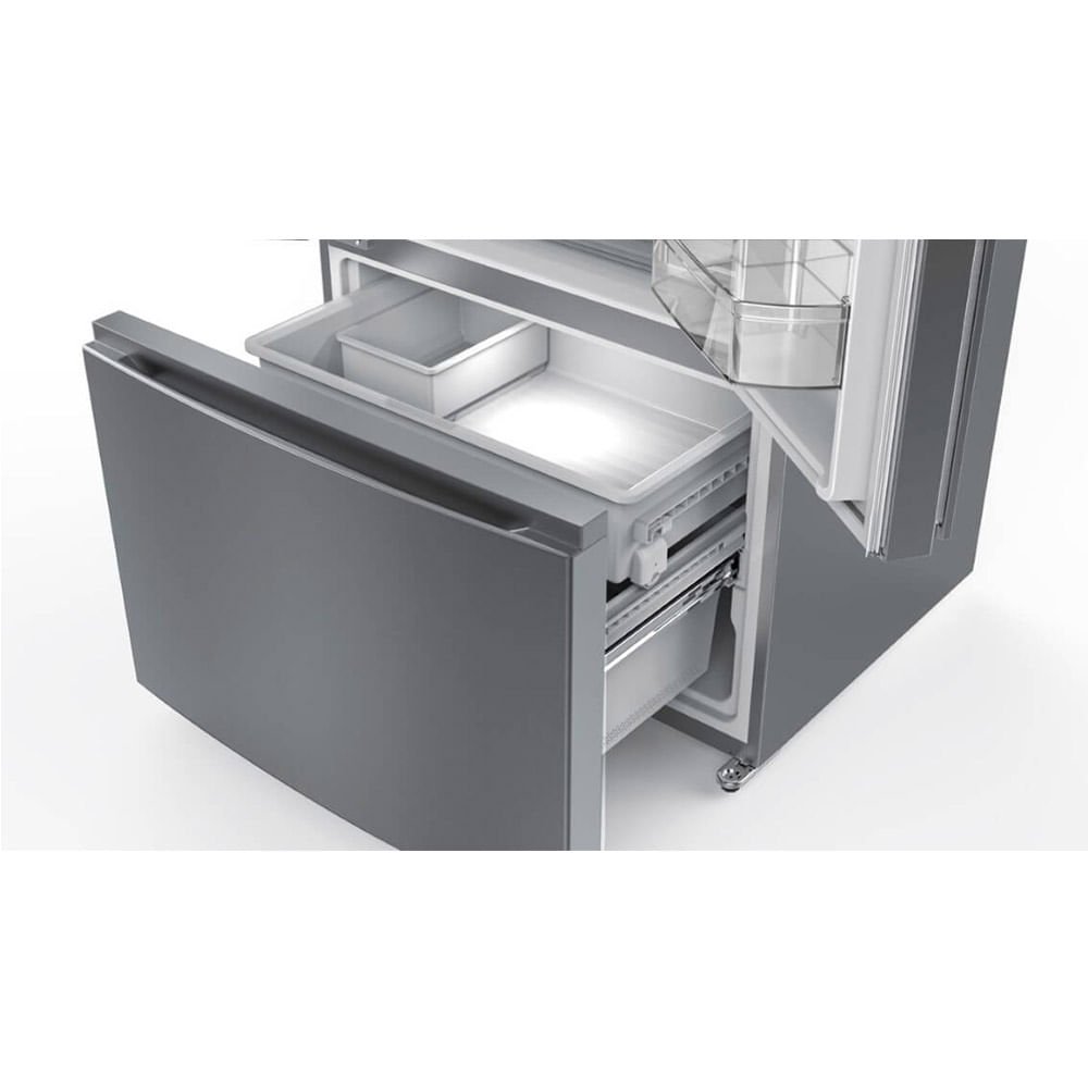 Refrigerador Hisense 520 Litros French Door Inox BCD-543W - 127 Volts