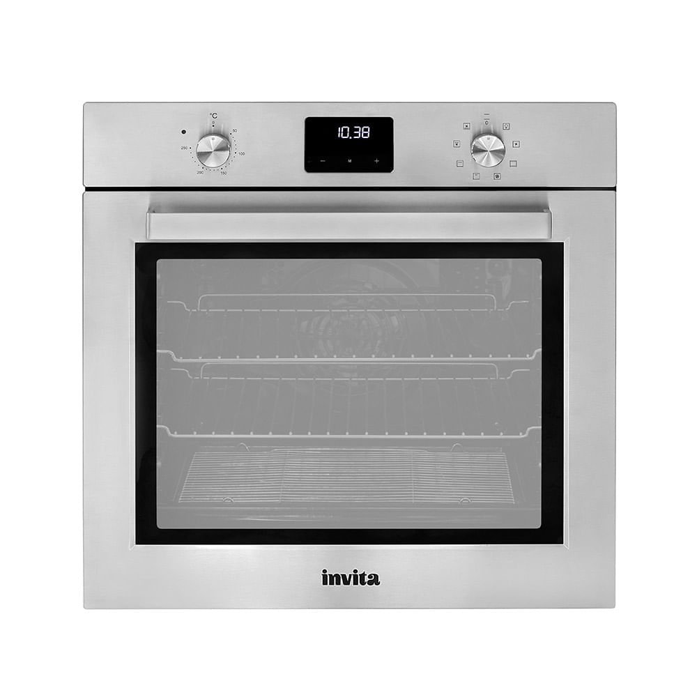 Forno Elétrico de Embutir Invita 76 Litros Multifunção Inox - 220 Volts