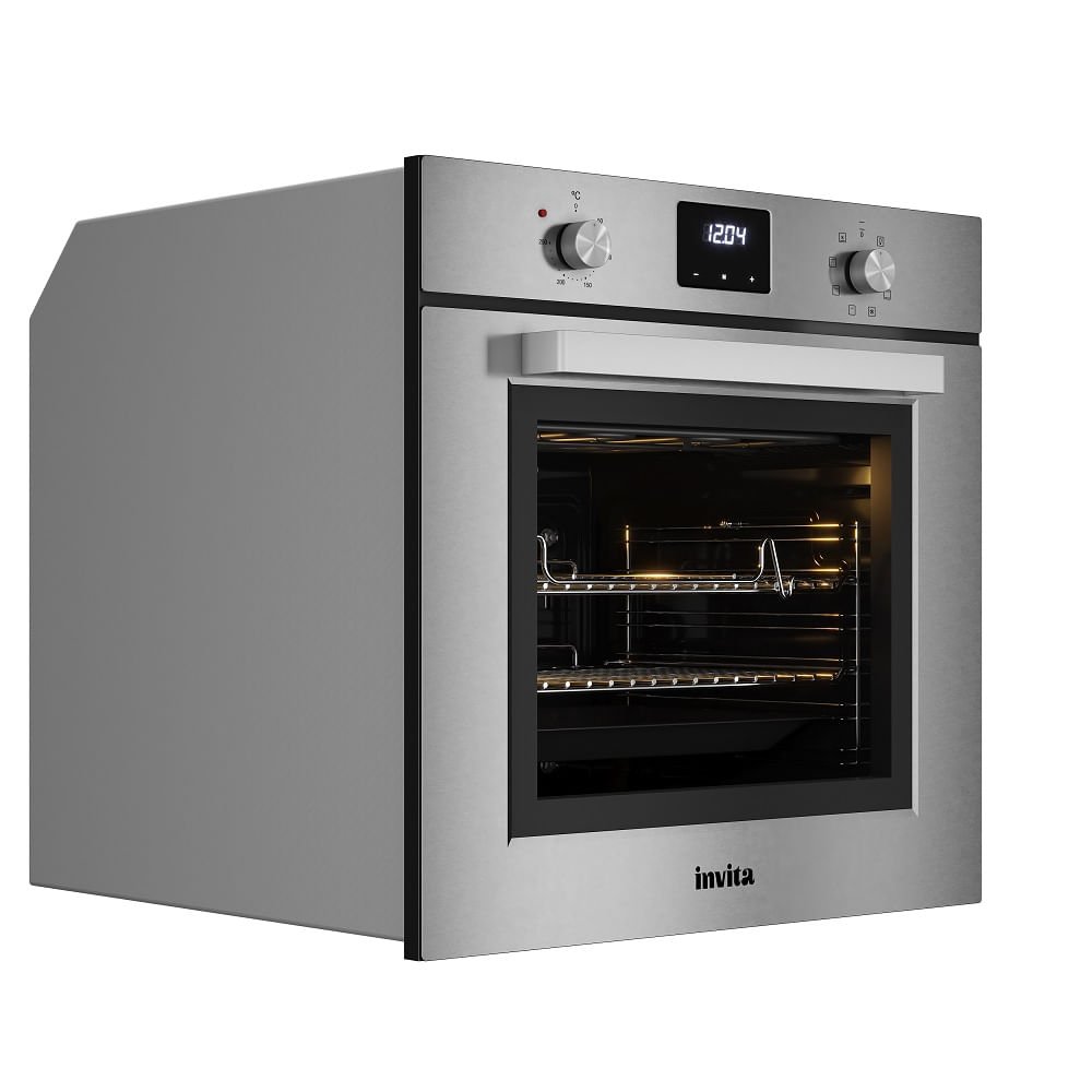 Forno Elétrico de Embutir Invita 76 Litros Multifunção Inox - 220 Volts