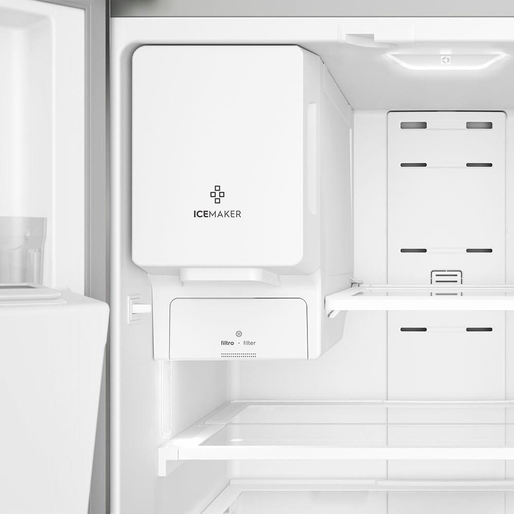 Refrigerador Electrolux Inverter Multi Door 538 Litros Inox DM85X - 220 Volts