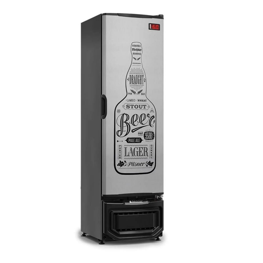 Cervejeira Vertical Gelopar 228 Litros Preta GCB23EGWTI ¿ 220 Volts