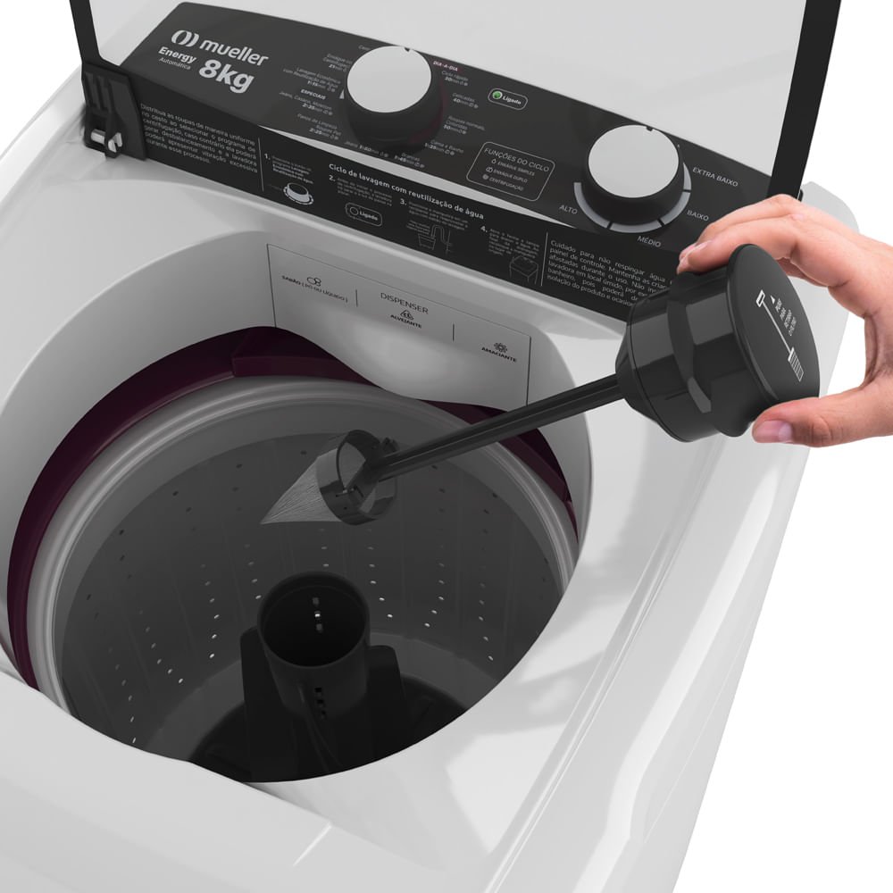 Lavadora Automática Mueller Energy 8kg ¿ 220 Volts
