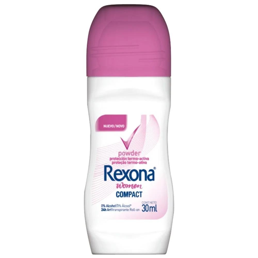 Desodorante Rexona Roll-On Compact 30ml Powder