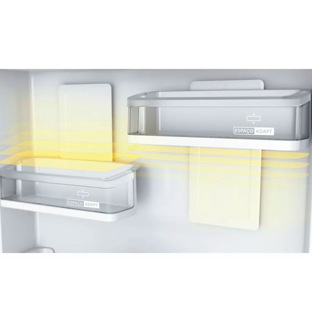 Geladeira/Refrigerador Brastemp 443 Litros BRE57AK, Frost Free, 2 Portas, Inverse, com Turbo Ice, Inox, 110V