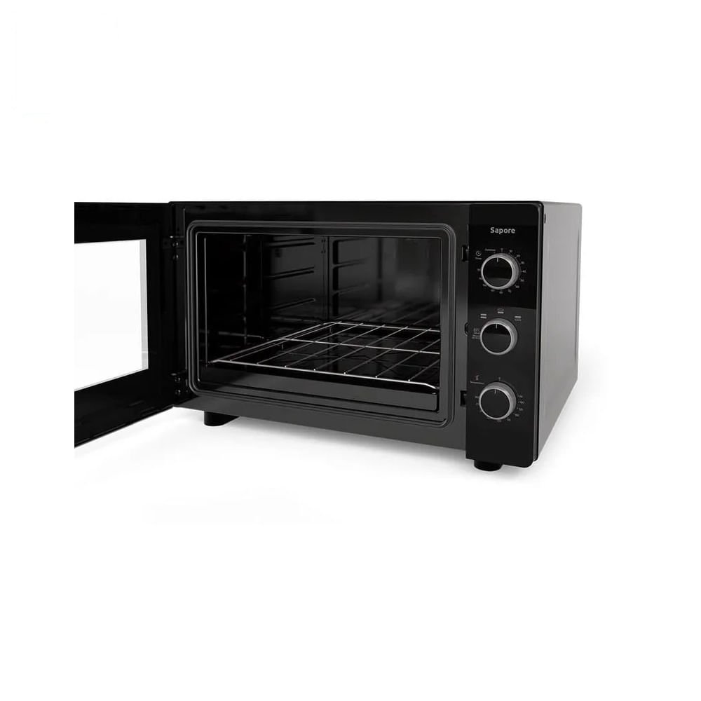 Forno Elétrico Mueller 44 Litros Preto Sapore ¿ 127 Volts Forno Elétrico Mueller 44 Litros Branco Sapore ¿ 127 Volts