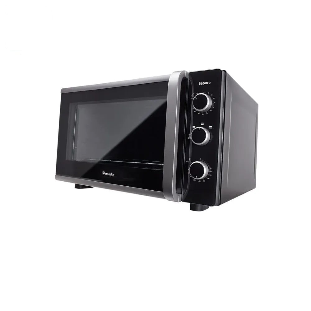Forno Elétrico Mueller 44 Litros Preto Sapore ¿ 127 Volts Forno Elétrico Mueller 44 Litros Branco Sapore ¿ 127 Volts