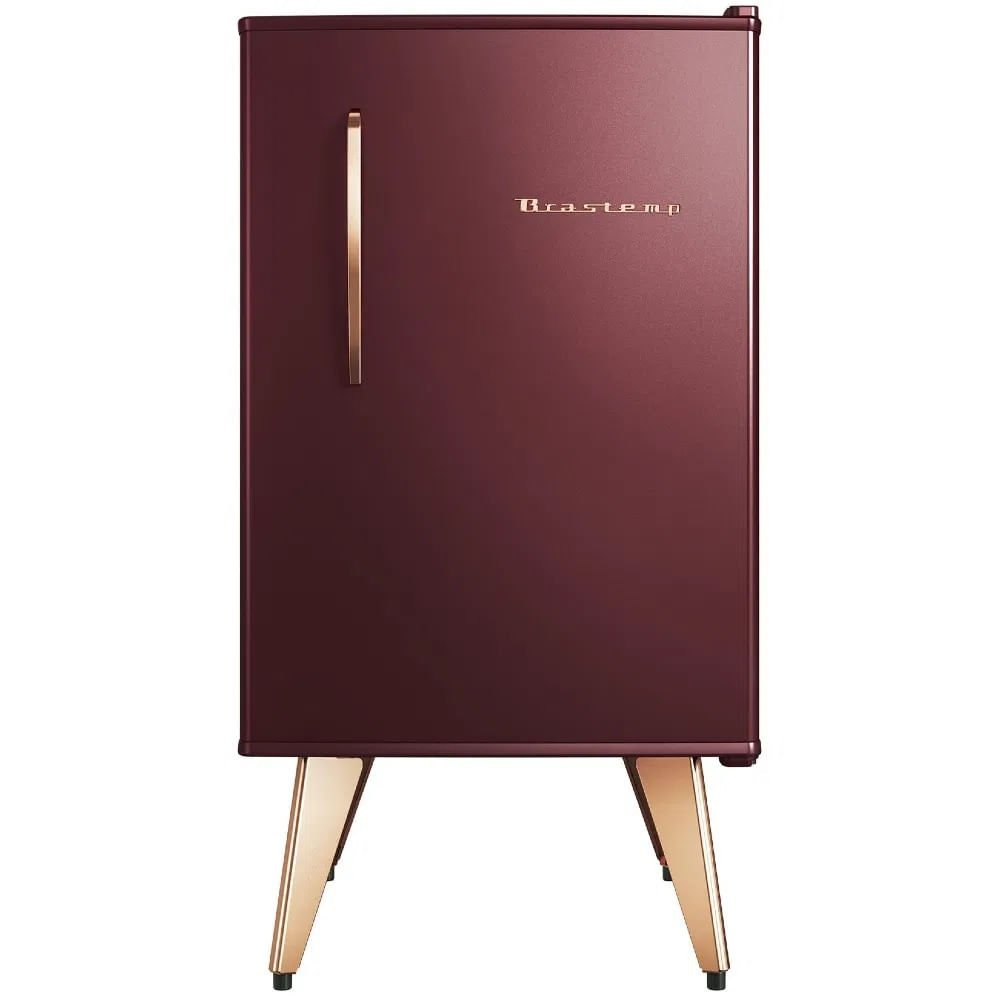 Frigobar Brastemp Retrô 76 Litros Marsala BRA08BG ¿ 127 Volts