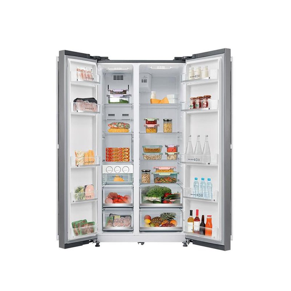 Refrigerador Midea Frost Free Side by Side 528 Litros Inox MD-RS587FGA041 ¿ 127 Volts